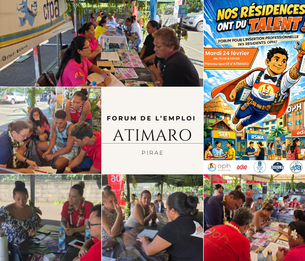 Forum d’insertion professionnelle à Atimaro : l’OPH mobilise les acteurs de l’emploi au cœur des résidences